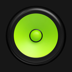 Big green speaker © styleuneed