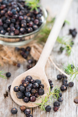 Portion of Juniper Berries