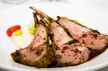 Three Lamb Chops