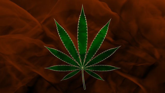 Cannabis Sativa  - Green & Orange