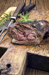 gegrillte Lammschulter
