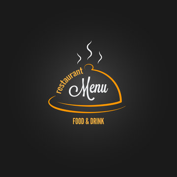 food and drink menu design background