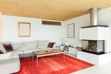 Mountain house, interior