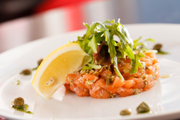 salmon tartare