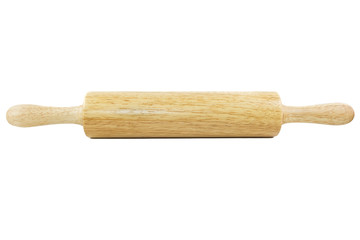 Rolling pin isolated on white background