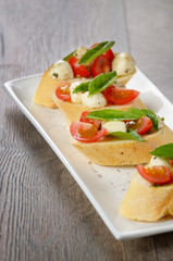 Caprese sandwiches