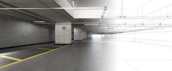 Garage Parcheggio Sotterraneo © LaCozza