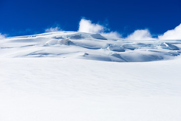 Snowy mountains