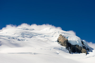 Fototapeta na wymiar Snowy mountains