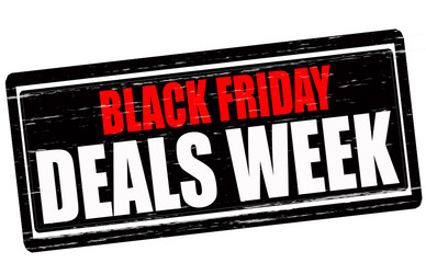 Fototapeta premium Black Friday deals week