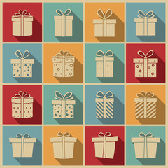 Gift boxes icon. - 68072318