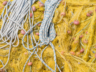 fishing nets with floats