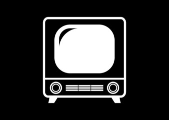 Retro TV icon