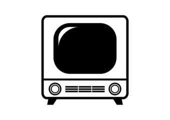 Retro TV icon