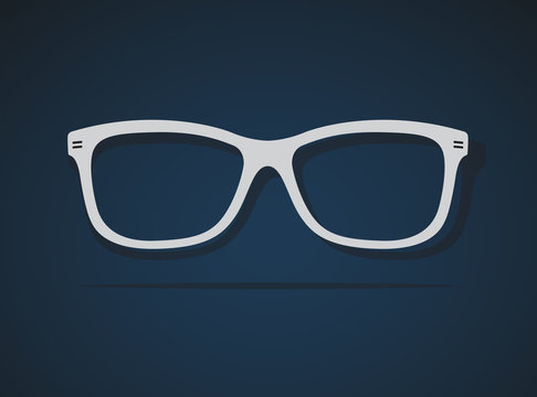 Vector image of Glasses