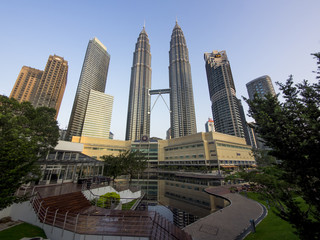 Fototapeta na wymiar Kuala Lumpur Skyline, Malaysia