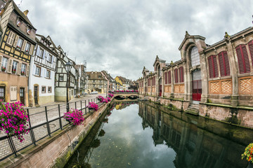 Obraz premium canal in Little Venice in Colmar, France