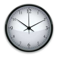 Clock vector illustration.
