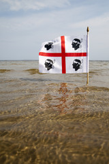 Sardinian flag.