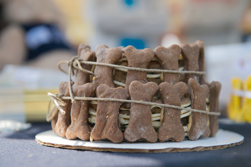 Birthday cake for dogs
