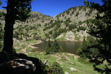 Le Lac Achard, alt 1917 m