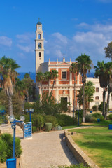 Fototapeta premium Tel Aviv,Jaffa. St. Peter church
