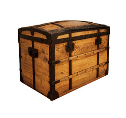 Alte Holztruhe