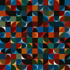 Seamless retro pattern.