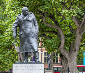London Churchill Statue