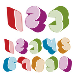 3d black and white futuristic numbers with lines.