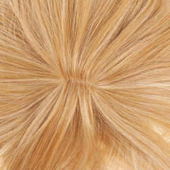 Hair fragment as a background composition
