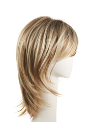 Fototapeta premium Hair wig over the mannequin head