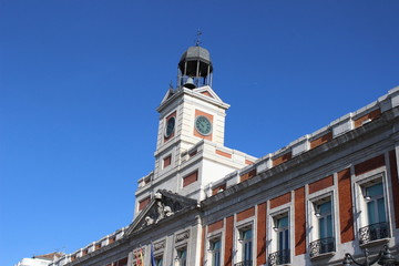 Fototapeta na wymiar Puerta del Sol, Madrid