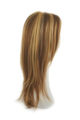 Naklejka premium Hair wig over the mannequin head