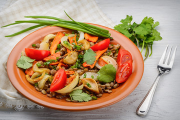 lentils salad