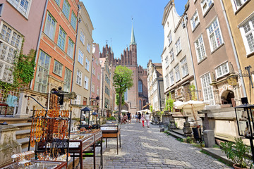 Fototapeta premium Mariacka Street in Gdansk