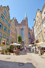 Mariacka Street in Gdansk
