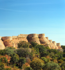 wall of kumbhalgarh fort © Kokhanchikov