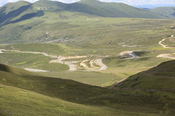 landscape in tibet ,china