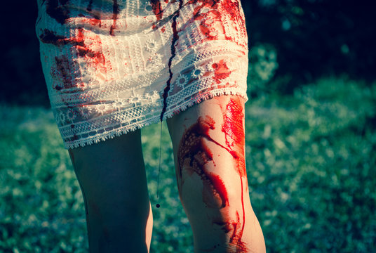 Woman zombie