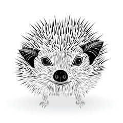 hedgehog symbol vector