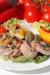Schweinemedaillons im Speckmantel