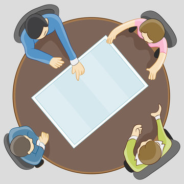 recommend clip art: Business Team Meeting