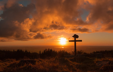 Cowboy Hat Cross