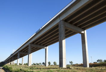 Bridge pillars