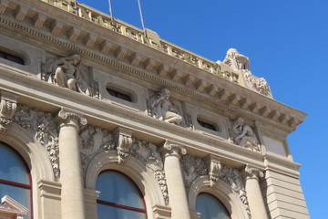 Portugal- Porto - Détail d'une partie du théatre