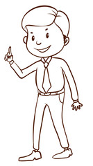 A simple businessman