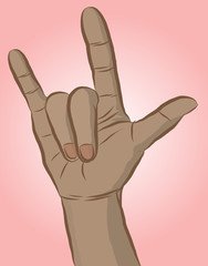 Hand sign