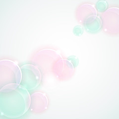 Soft colored abstract vector background for design
