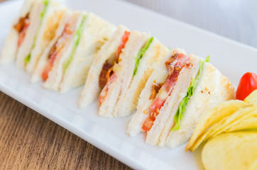 Club sandwiches